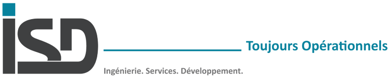 Logo ISD-SA Toujours Opérationnels, Ingénierie, Services, Développement